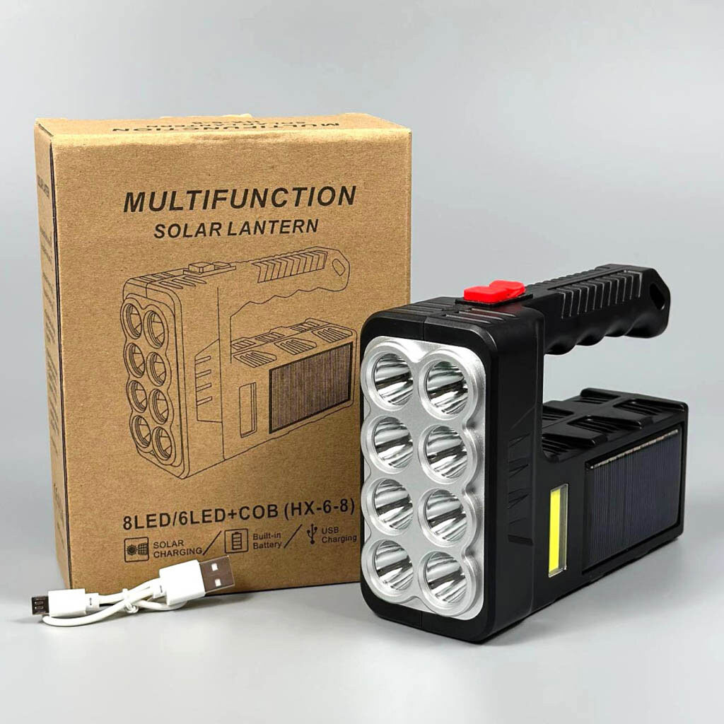 Ліхтар HX-8, Чорний - № 6 Ліхтар HX-8, Чорний - № 6