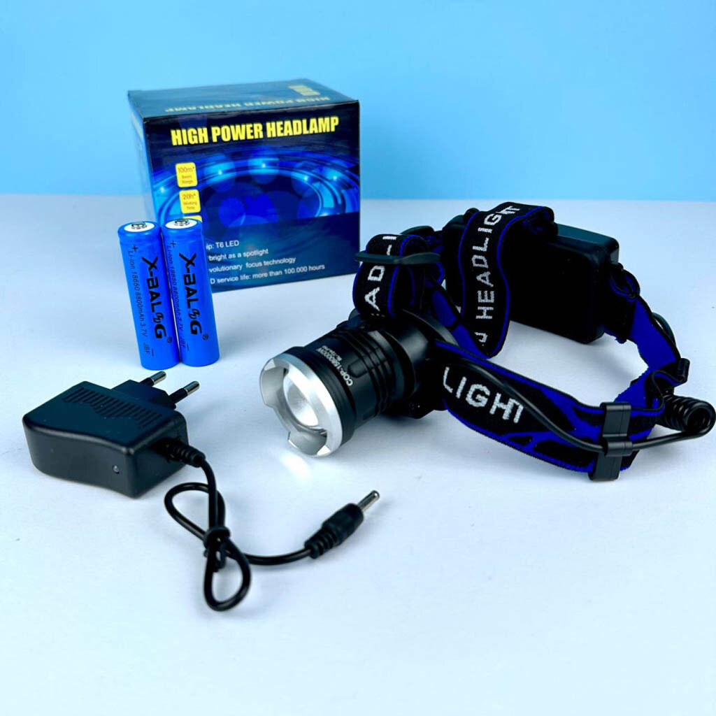 Налобный фонарь BL-T24-P50, Черный - № 4 Налобный фонарь BL-T24-P50, Черный - № 4