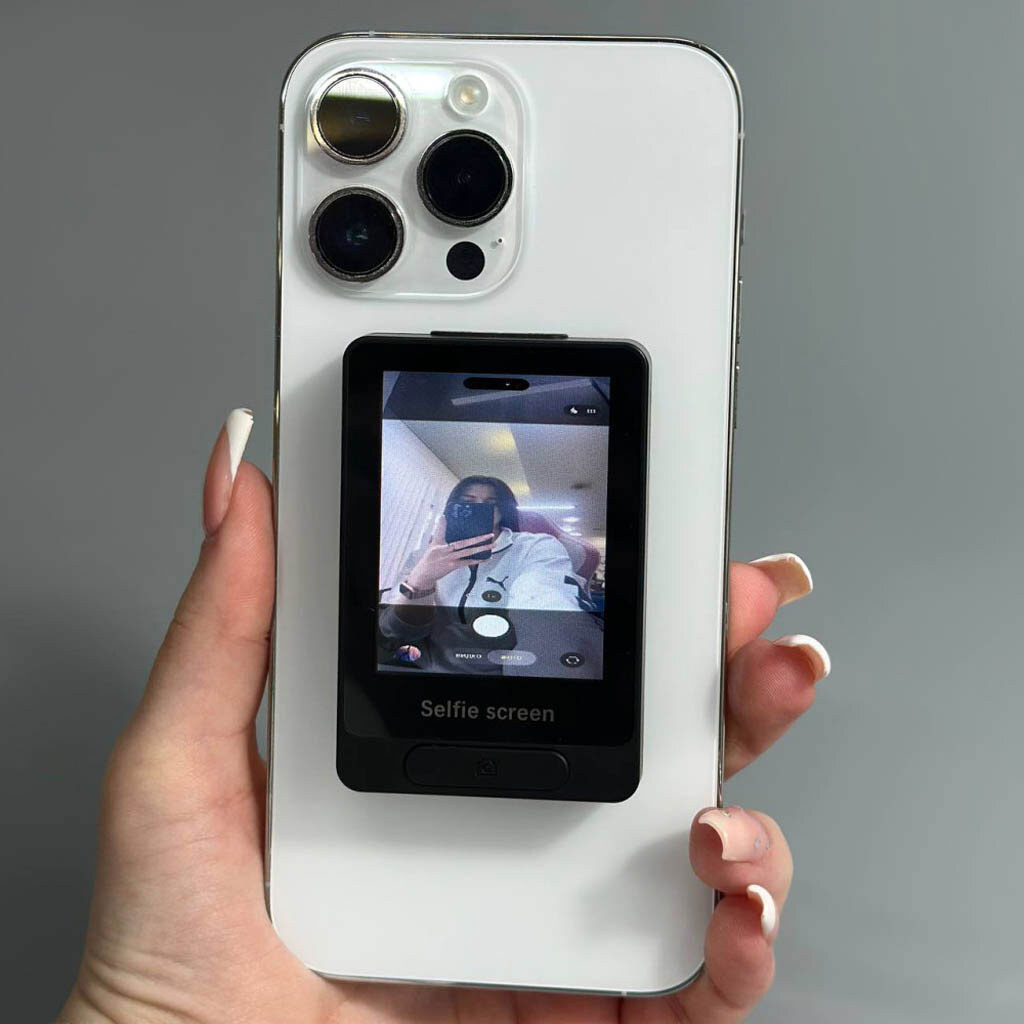 Магнитный экран для селфи A1 Mini, Черный - № 5 Магнитный экран для селфи A1 Mini, Черный - № 5