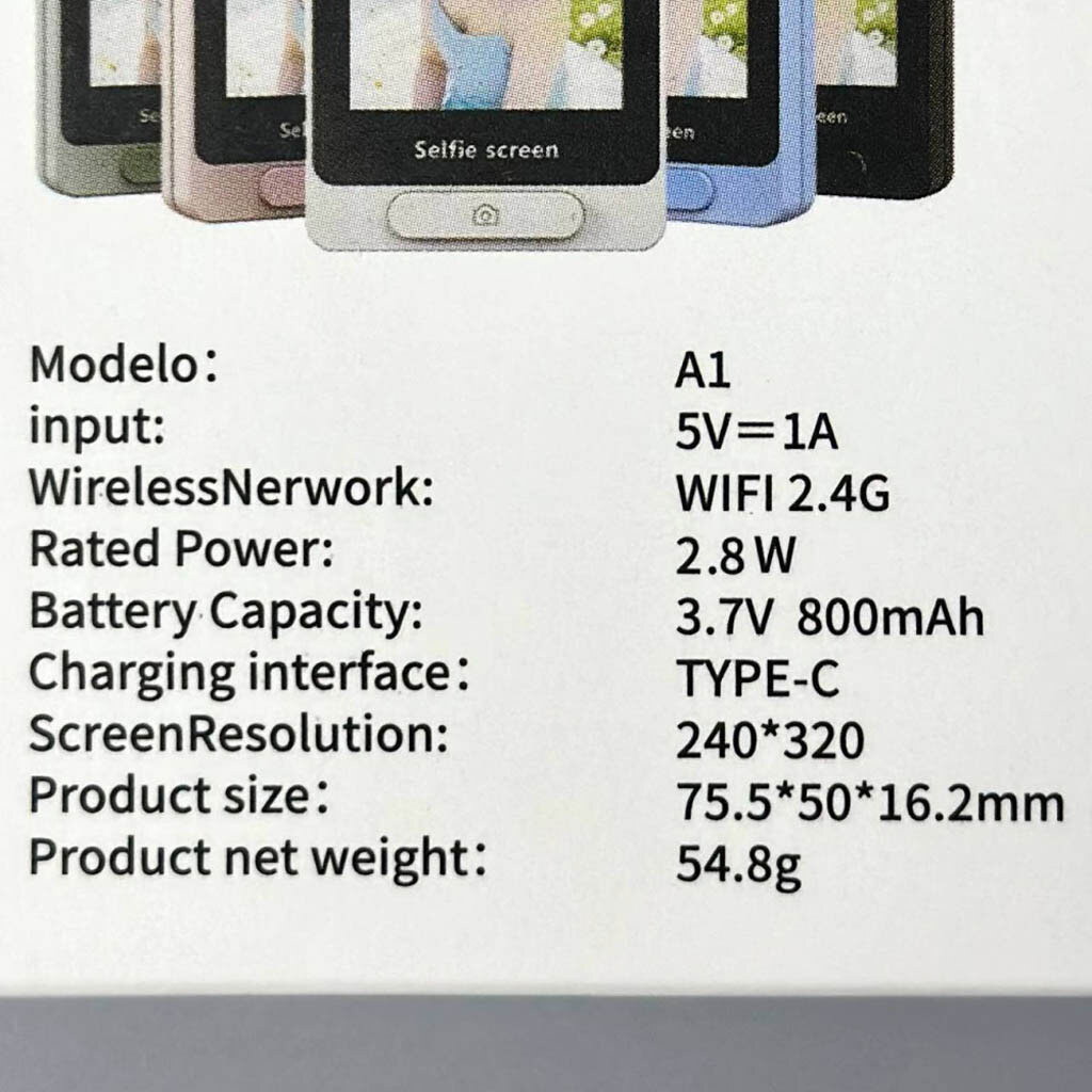 Магнитный экран для селфи A1 Mini, Черный - № 6 Магнитный экран для селфи A1 Mini, Черный - № 6