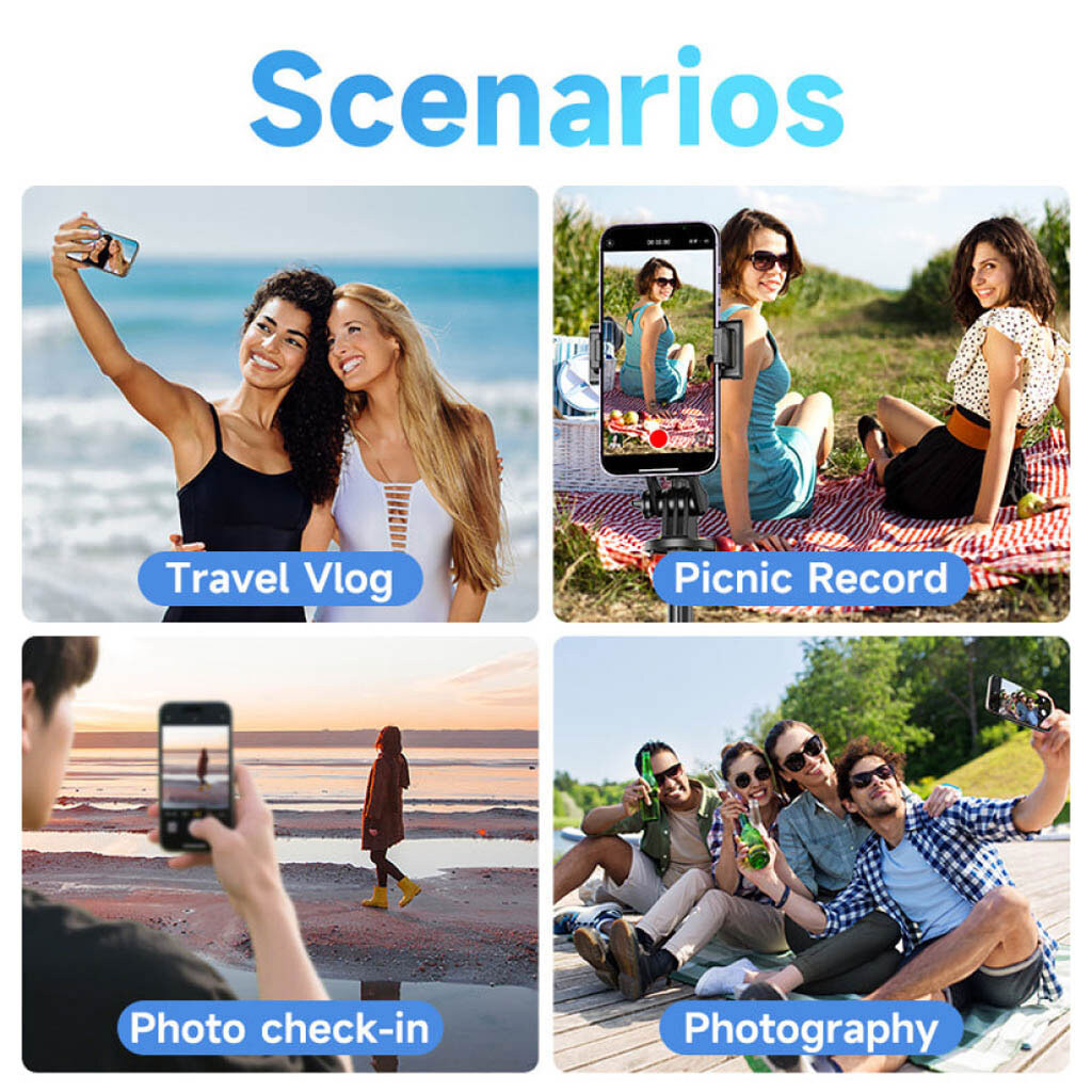 Магнитный экран для селфи A1 Mini, Черный - № 9 Магнитный экран для селфи A1 Mini, Черный - № 9