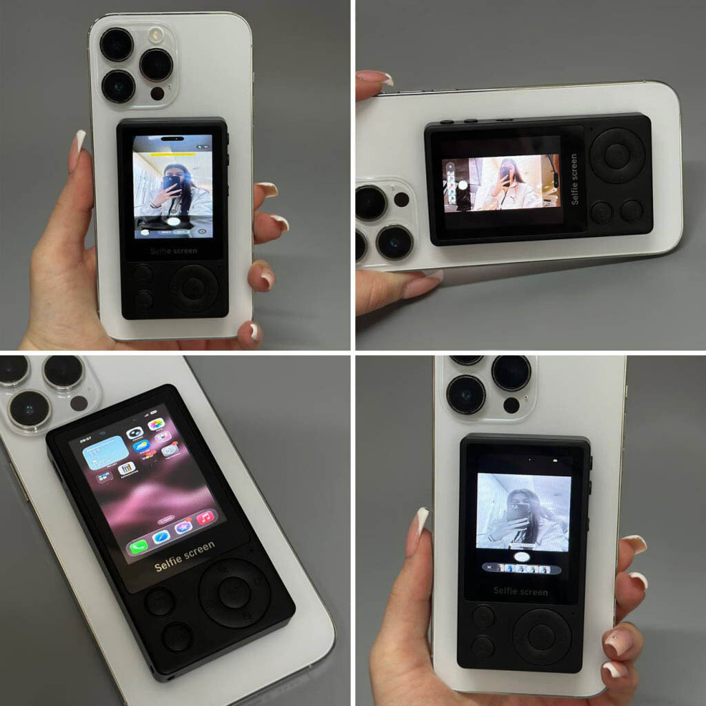 Магнитный экран для селфи A3 Mini, Черный - № 3 Магнитный экран для селфи A3 Mini, Черный - № 3