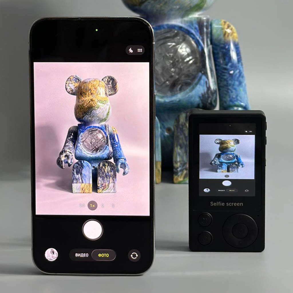 Магнитный экран для селфи A3 Mini, Черный - № 5 Магнитный экран для селфи A3 Mini, Черный - № 5