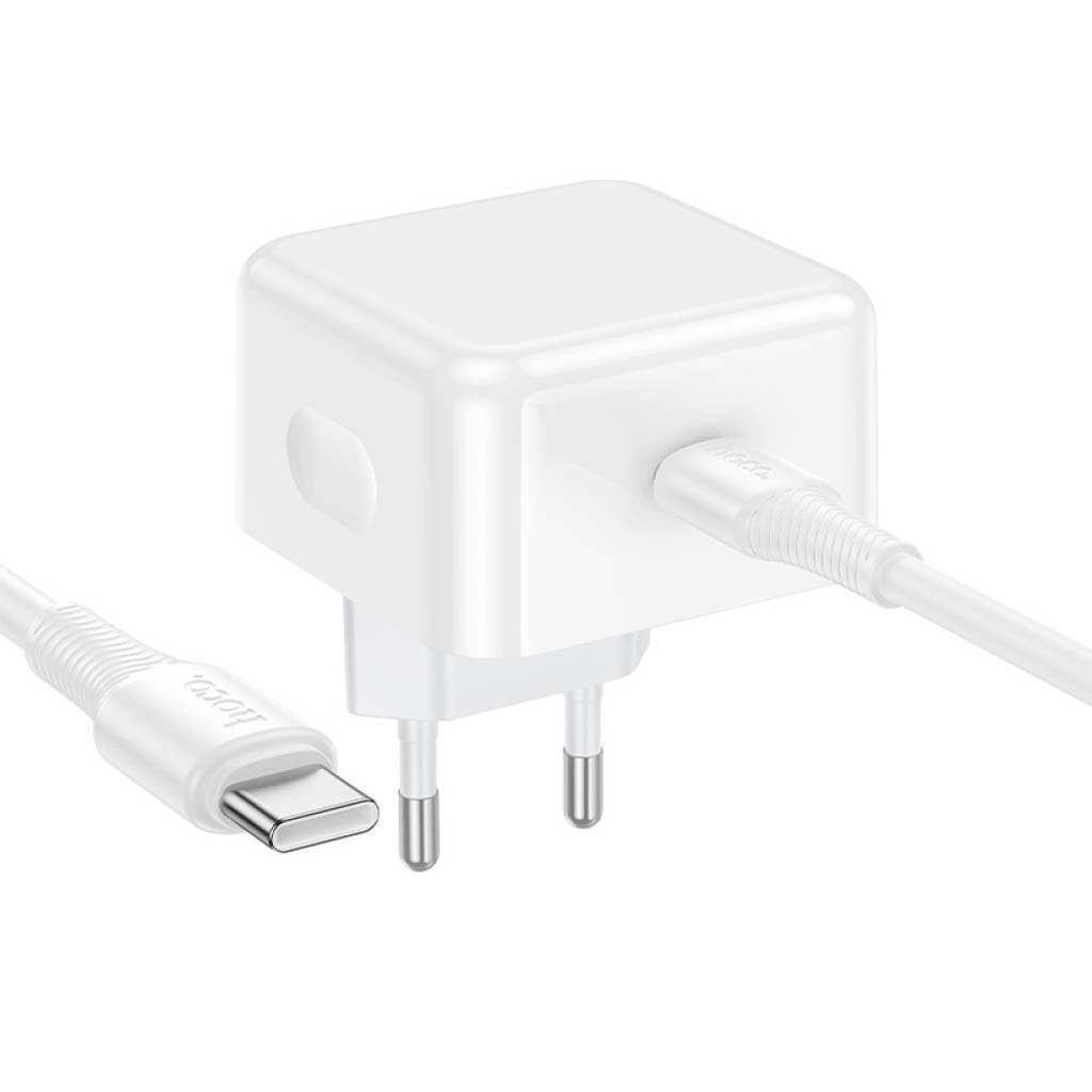 СЗУ Hoco C161A Speed, Type-C, З кабелем, Білий - № 2 СЗУ Hoco C161A Speed, Type-C, З кабелем, Білий - № 2