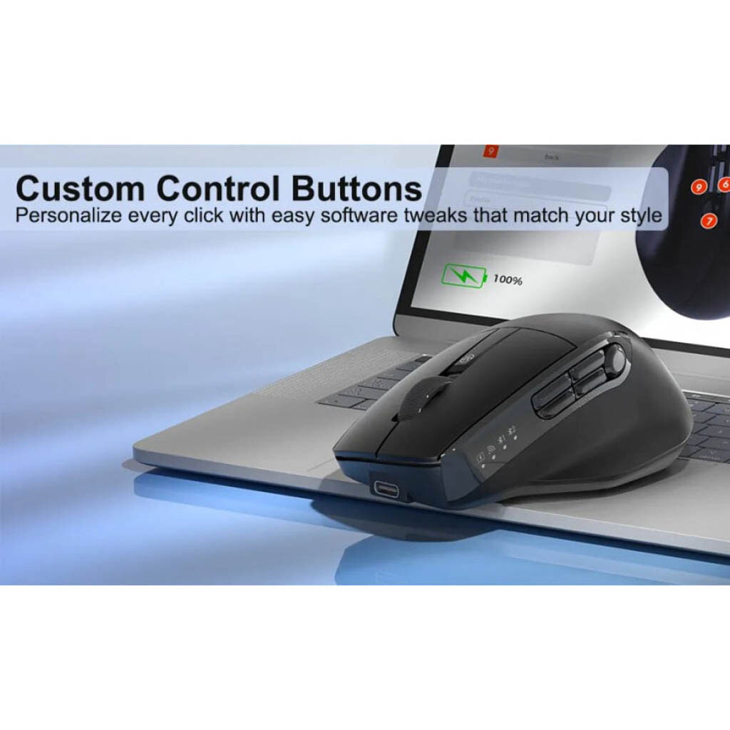 Мышь Meetion Anywhere 3, Черный - № 5 Мышь Meetion Anywhere 3, Черный - № 5