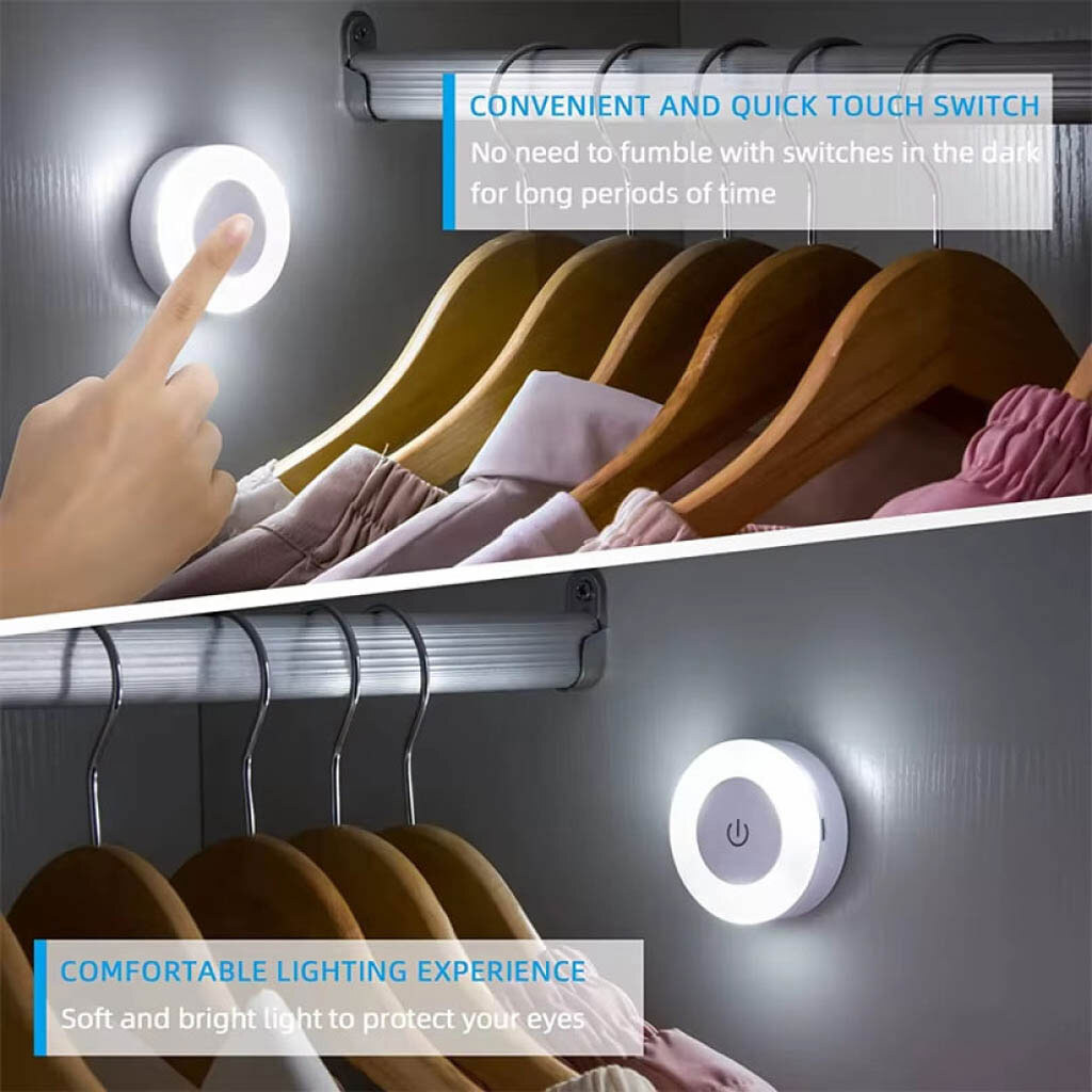 Ночник LED Night Light, Белый - № 7 Ночник LED Night Light, Белый - № 7