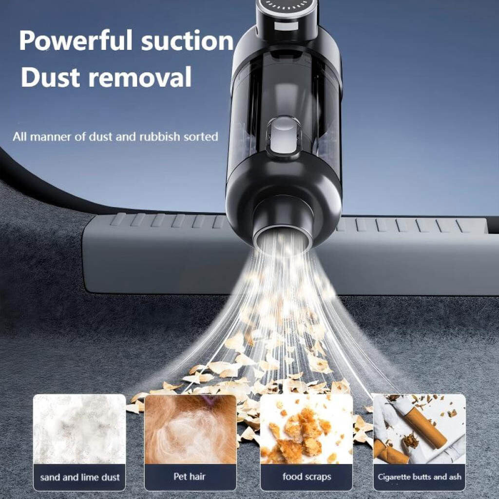 Автомобильный пылесос Suitu ST-126 Plus, Черный - № 6 Автомобильный пылесос Suitu ST-126 Plus, Черный - № 6