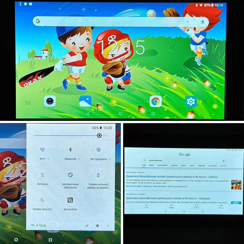 Дитячий планшет, Блакитний - № 9 Дитячий планшет, Блакитний - № 9