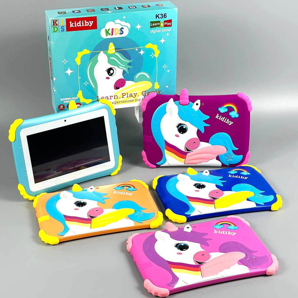 Детский планшет K36 Unicorn, Фиолетовый - № 11 Детский планшет K36 Unicorn, Фиолетовый - № 11