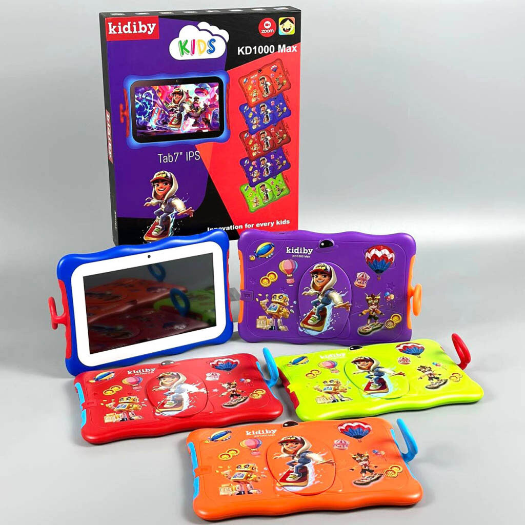 Детский планшет KD1000 Max Surfers, Салатовый - № 10 Детский планшет KD1000 Max Surfers, Салатовый - № 10