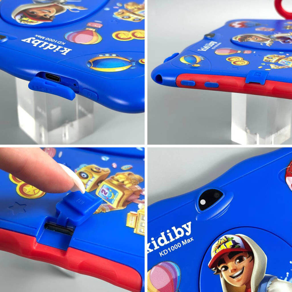 Детский планшет KD1000 Max Surfers, Красный - № 4 Детский планшет KD1000 Max Surfers, Красный - № 4