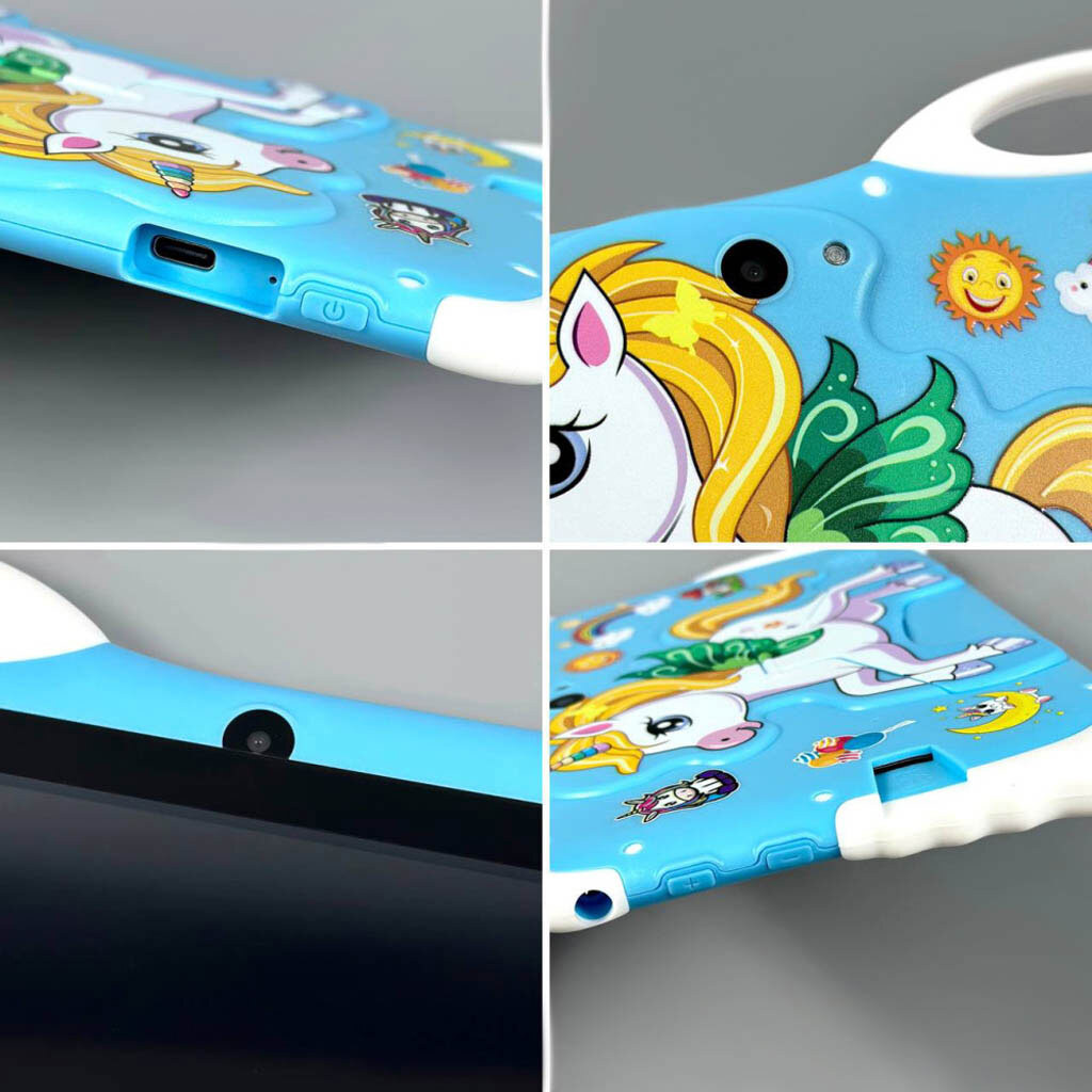 Детский планшет Unicorn Rainbow, Розовый - № 2 Детский планшет Unicorn Rainbow, Розовый - № 2