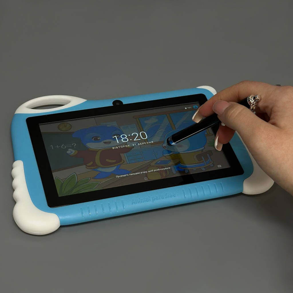 Детский планшет Unicorn Rainbow, Розовый - № 4 Детский планшет Unicorn Rainbow, Розовый - № 4