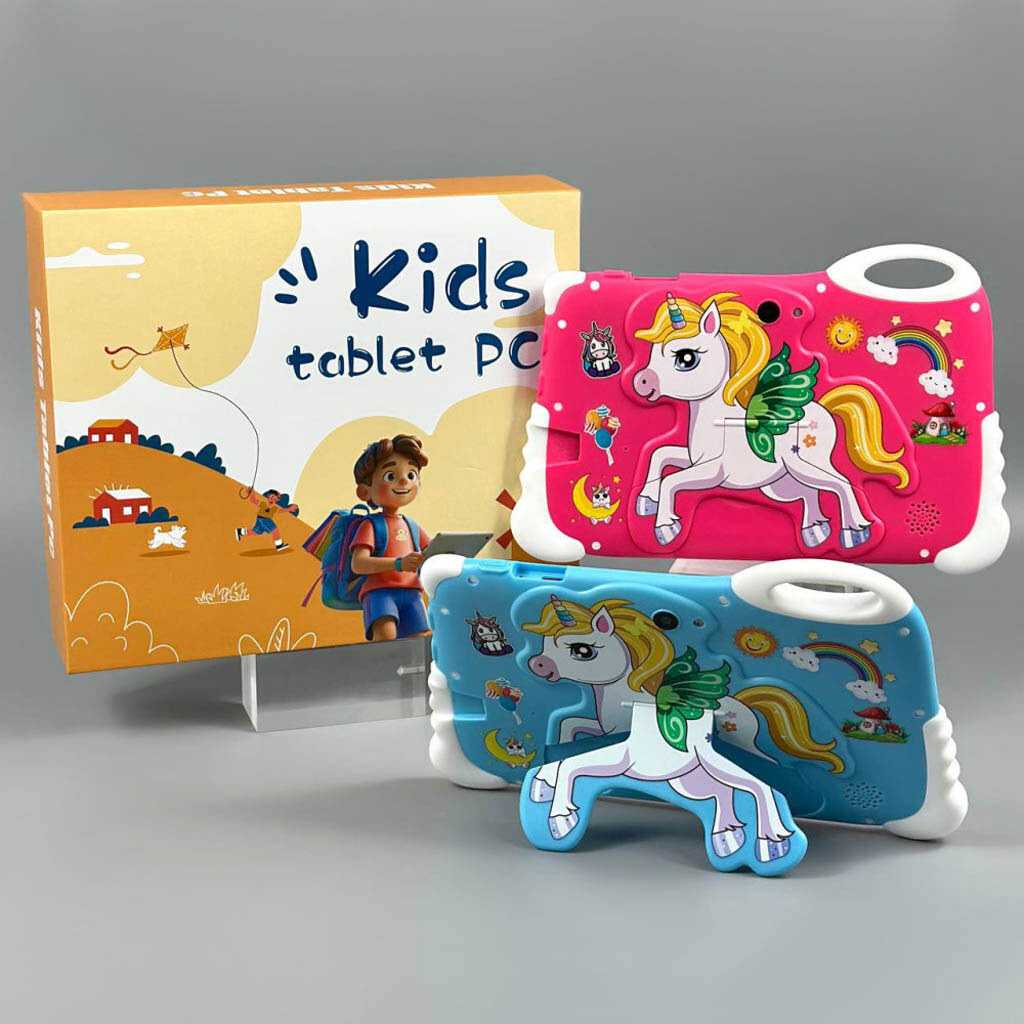 Детский планшет Unicorn Rainbow, Розовый - № 10 Детский планшет Unicorn Rainbow, Розовый - № 10
