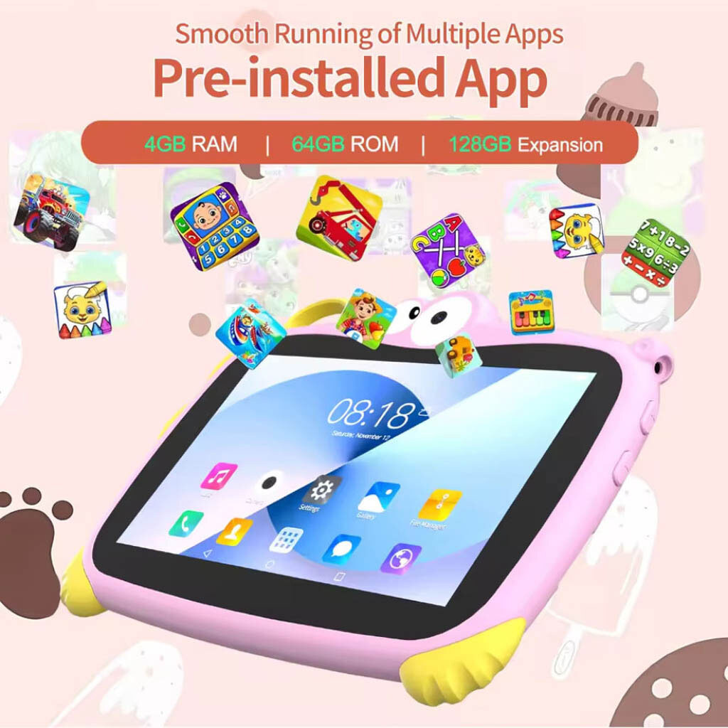 Детский планшет Z01 Dinosaur, Зеленый - № 7 Детский планшет Z01 Dinosaur, Зеленый - № 7