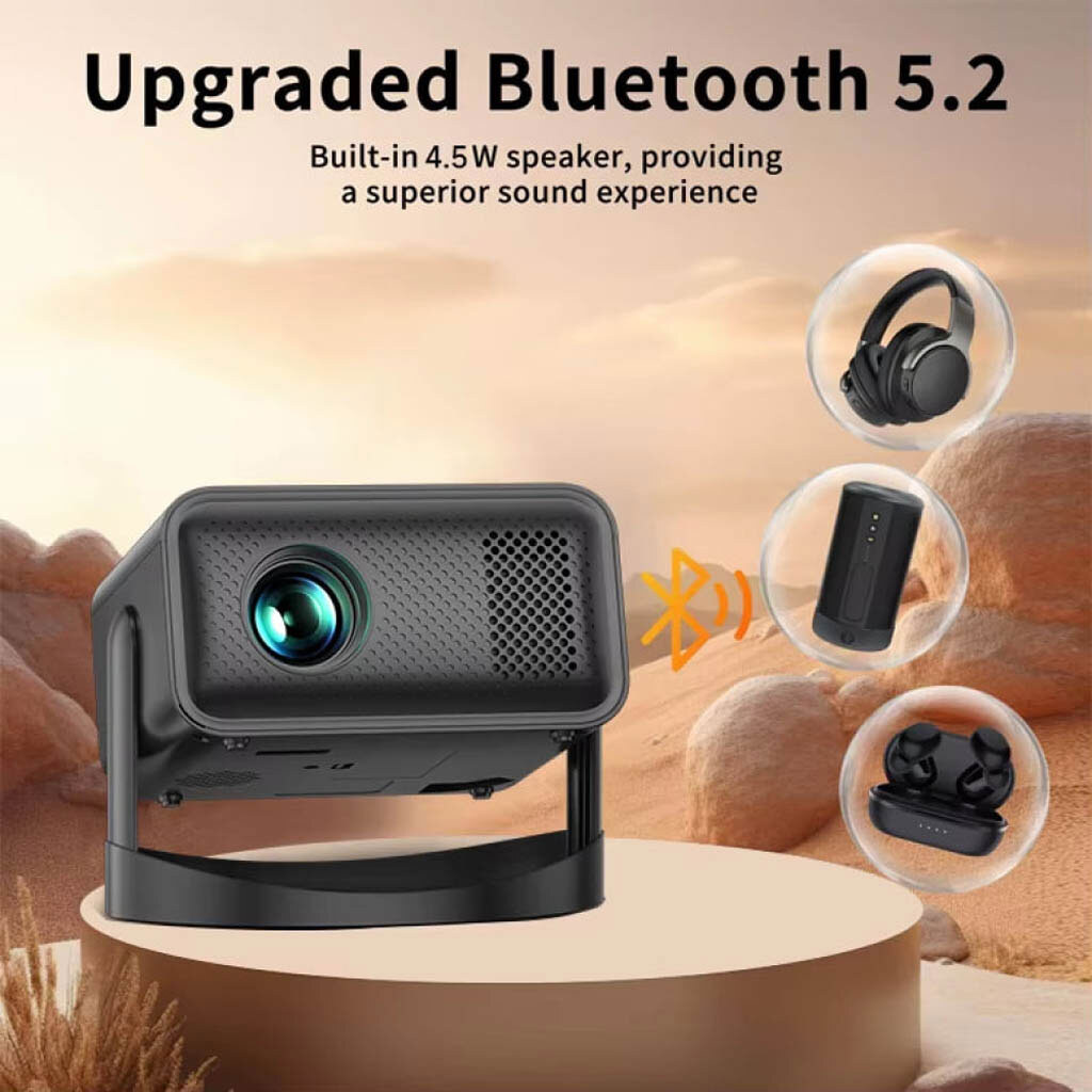 Проектор V8, Чорний - № 8 Проектор V8, Чорний - № 8