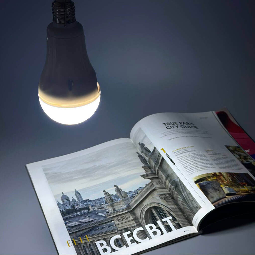 Лампа светодиодная LED HT-998, Белый - № 5 Лампа светодиодная LED HT-998, Белый - № 5