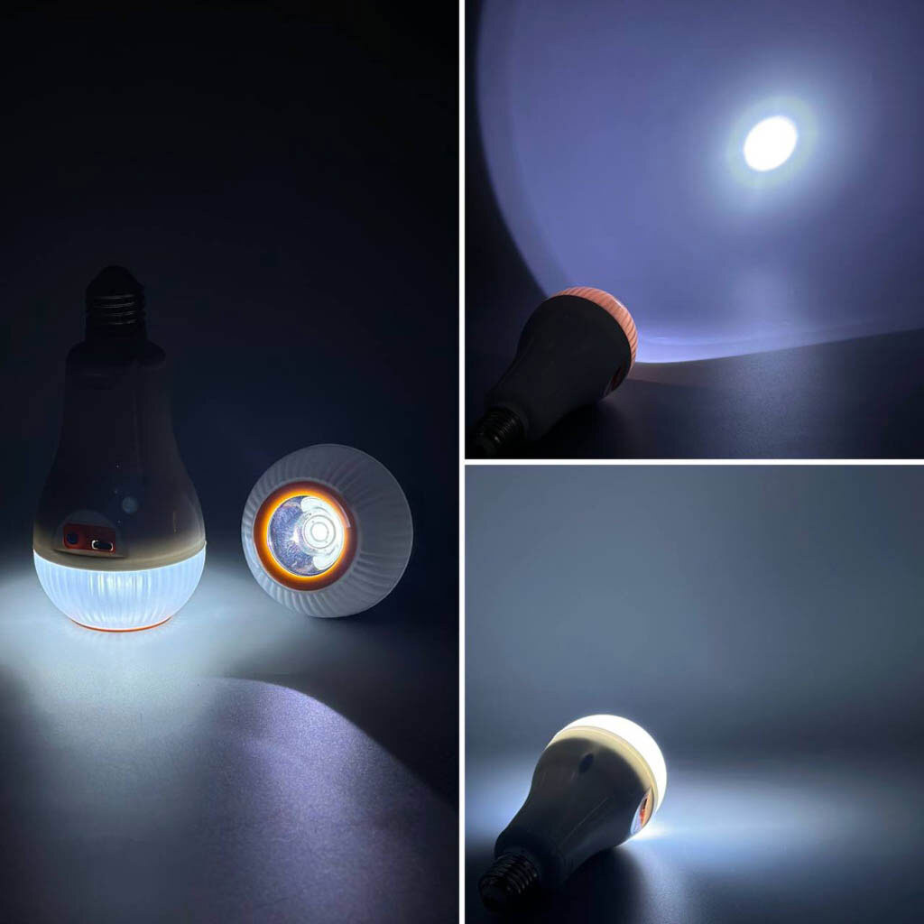 Лампа светодиодная LED HT-998, Белый - № 6 Лампа светодиодная LED HT-998, Белый - № 6