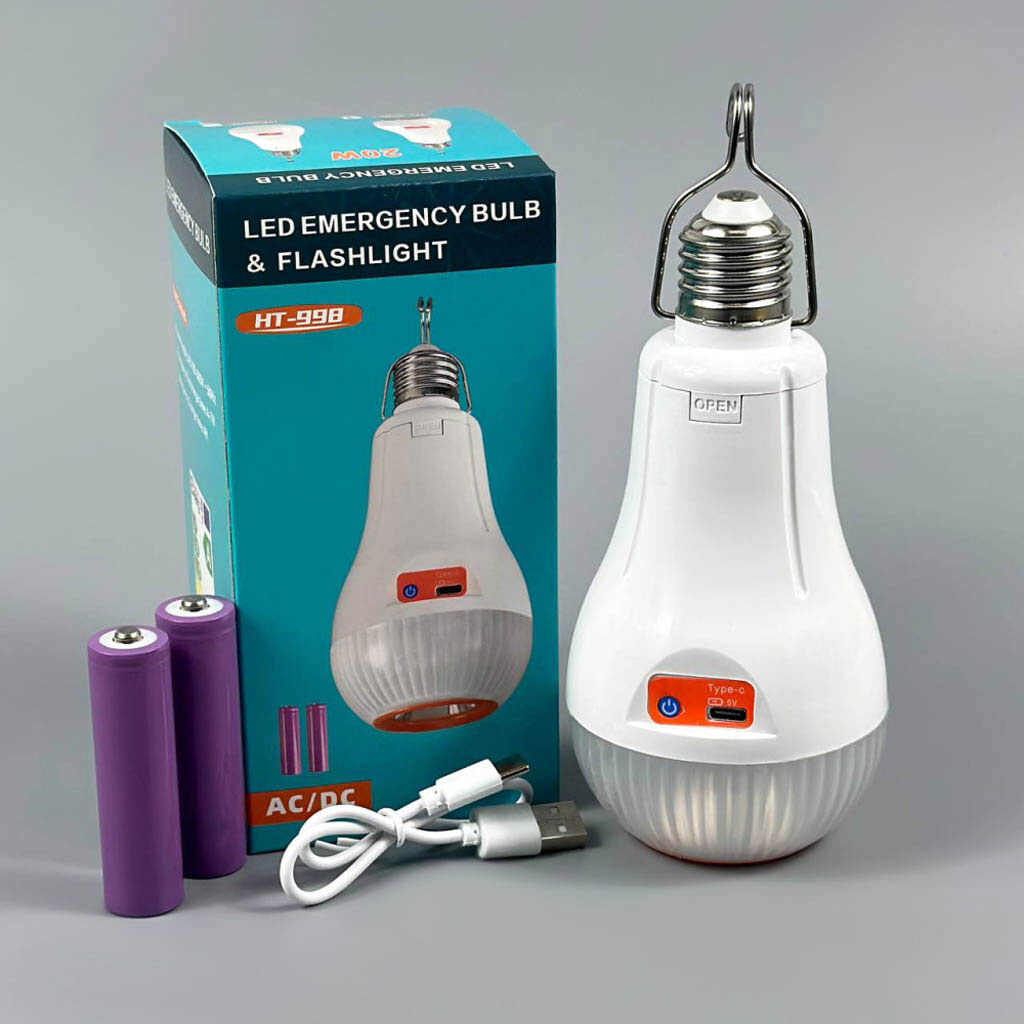 Лампа светодиодная LED HT-998, Белый - № 9 Лампа светодиодная LED HT-998, Белый - № 9