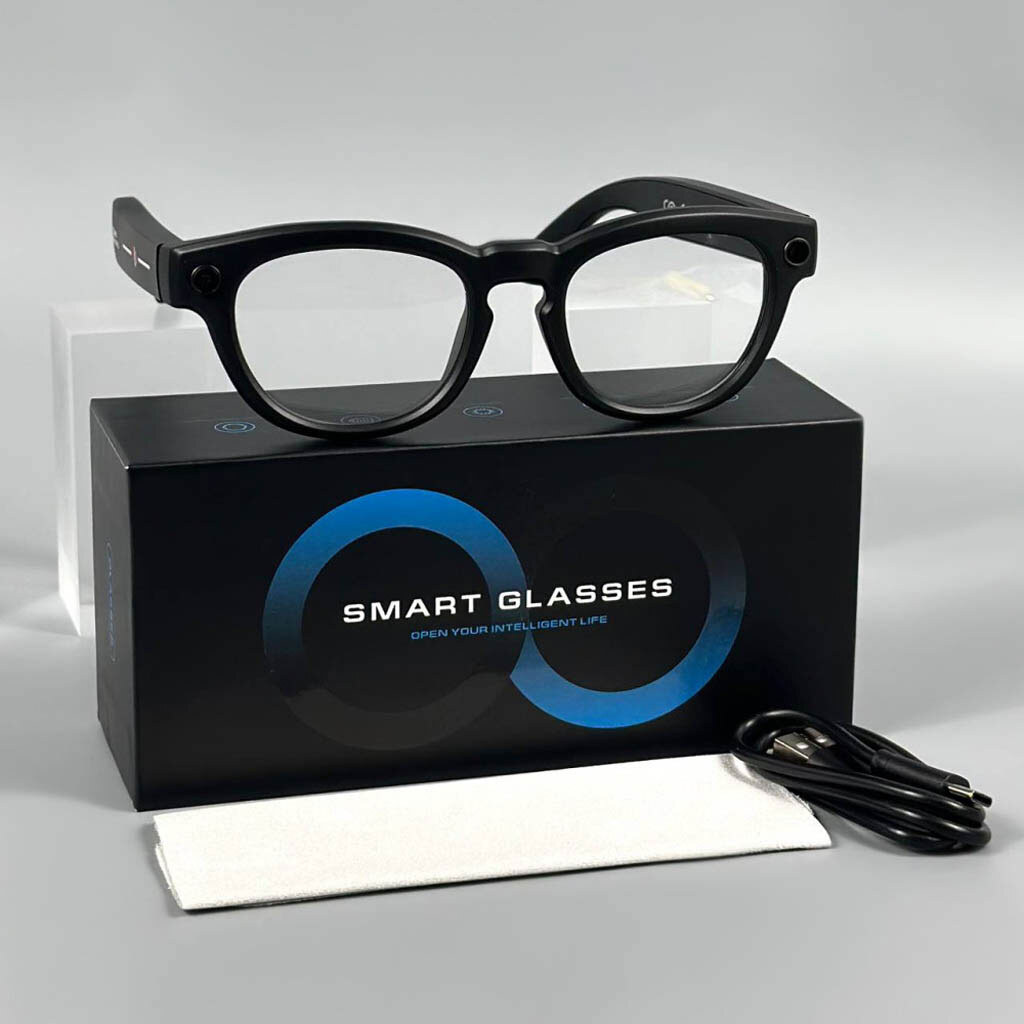 Смарт-очки Smart AI Glasses GS380, Черный - № 11 Смарт-очки Smart AI Glasses GS380, Черный - № 11