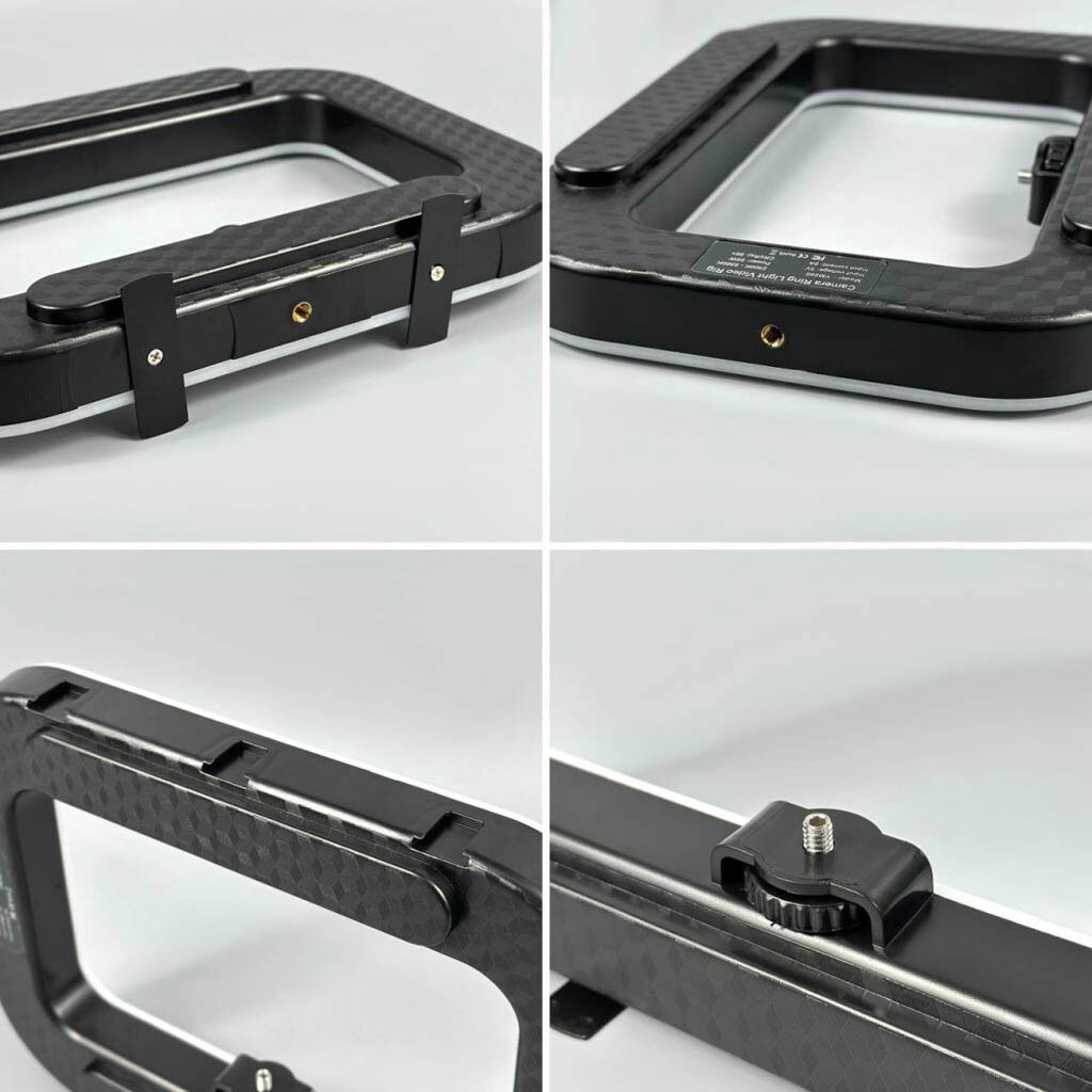 Студійна лампа YM200, Чорний - № 2 Студійна лампа YM200, Чорний - № 2