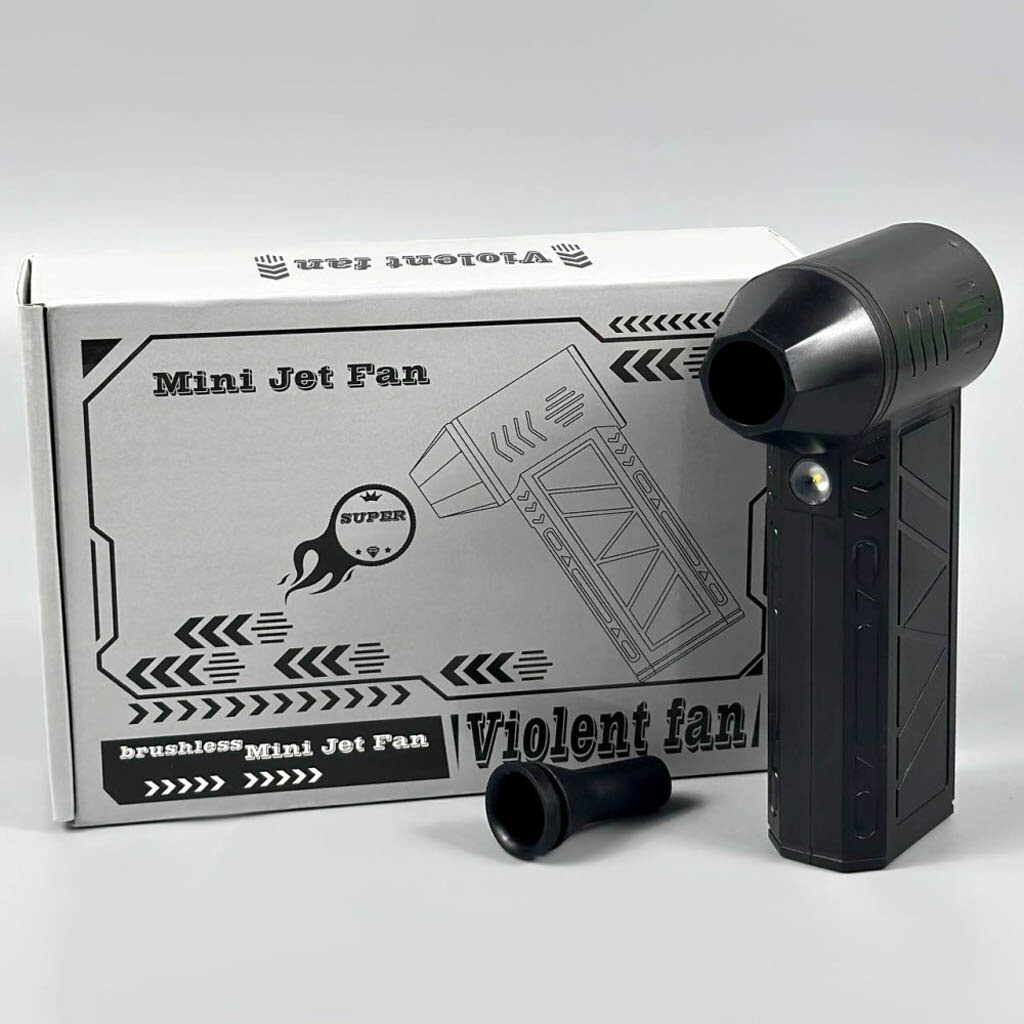 Портативный турбовентилятор Mini Jet Fan ZY7400-SE, Черный - № 7 Портативный турбовентилятор Mini Jet Fan ZY7400-SE, Черный - № 7