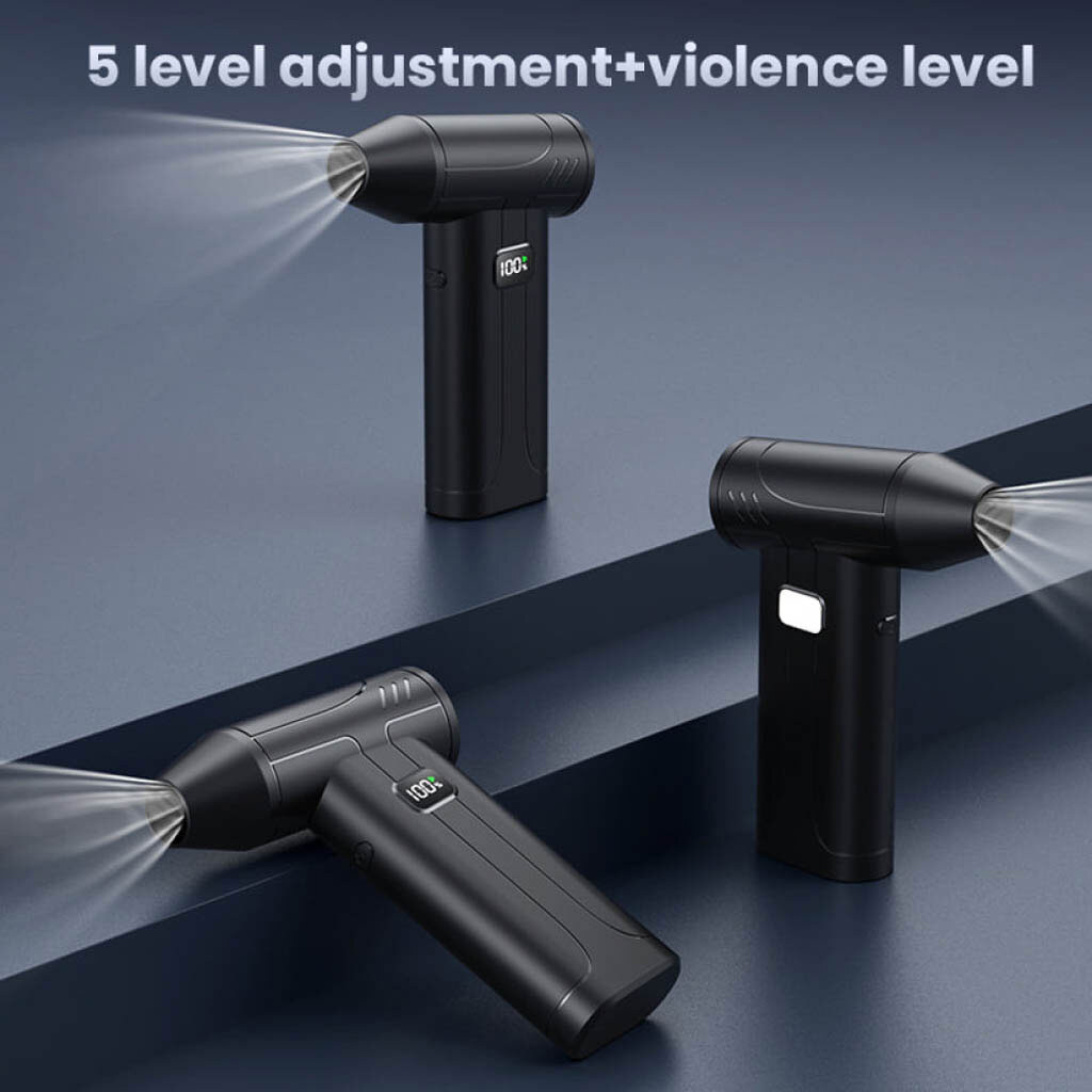 Портативный турбовентилятор Violent Fan X9, Черный - № 6 Портативный турбовентилятор Violent Fan X9, Черный - № 6