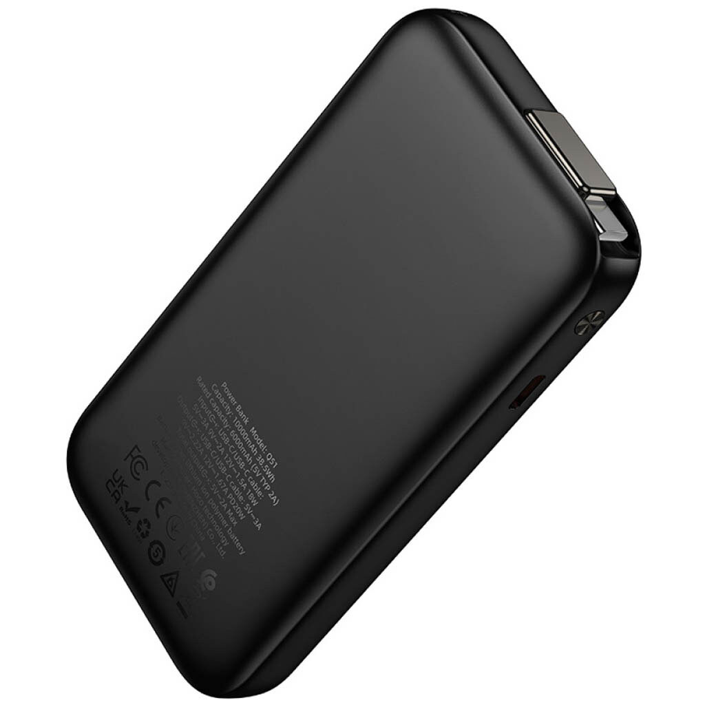 Портативная батарея (Power Bank) Hoco Q51 Key, 10000 mAh, Черный - № 5 Портативная батарея (Power Bank) Hoco Q51 Key, 10000 mAh, Черный - № 5