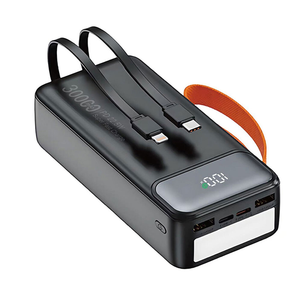 Портативная батарея (Power Bank) WUW TUGII Y300, 30000 mAh, Черный - № 1 Портативная батарея (Power Bank) WUW TUGII Y300, 30000 mAh, Черный - № 1