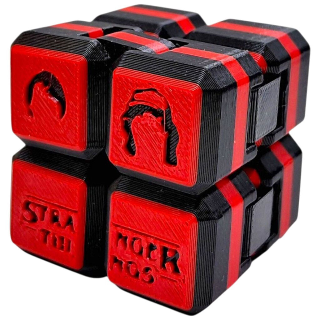 3d брелок "Куб нескінченності Stranger Things", Mic - № 1 3d брелок "Куб нескінченності Stranger Things", Mic - № 1