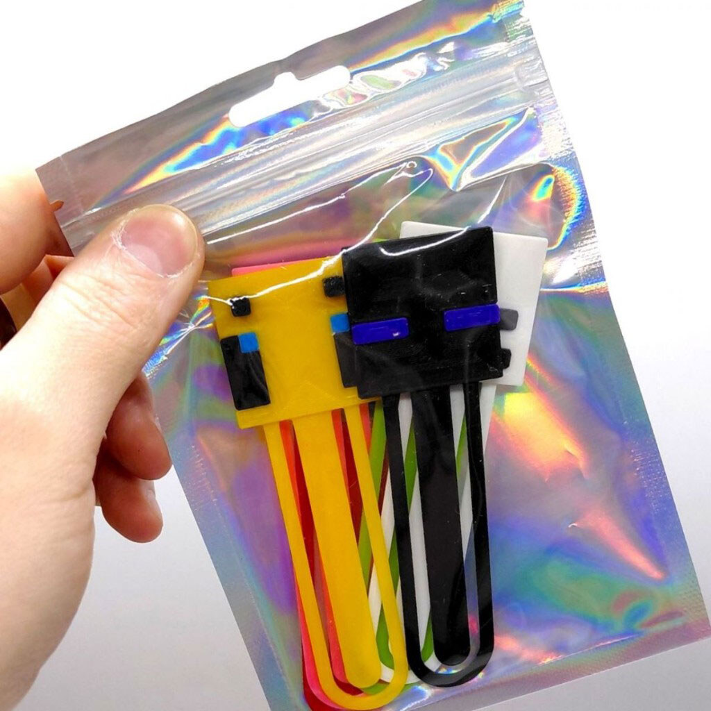 Набор закладок "Minecraft", Mic - № 3 Набор закладок "Minecraft", Mic - № 3