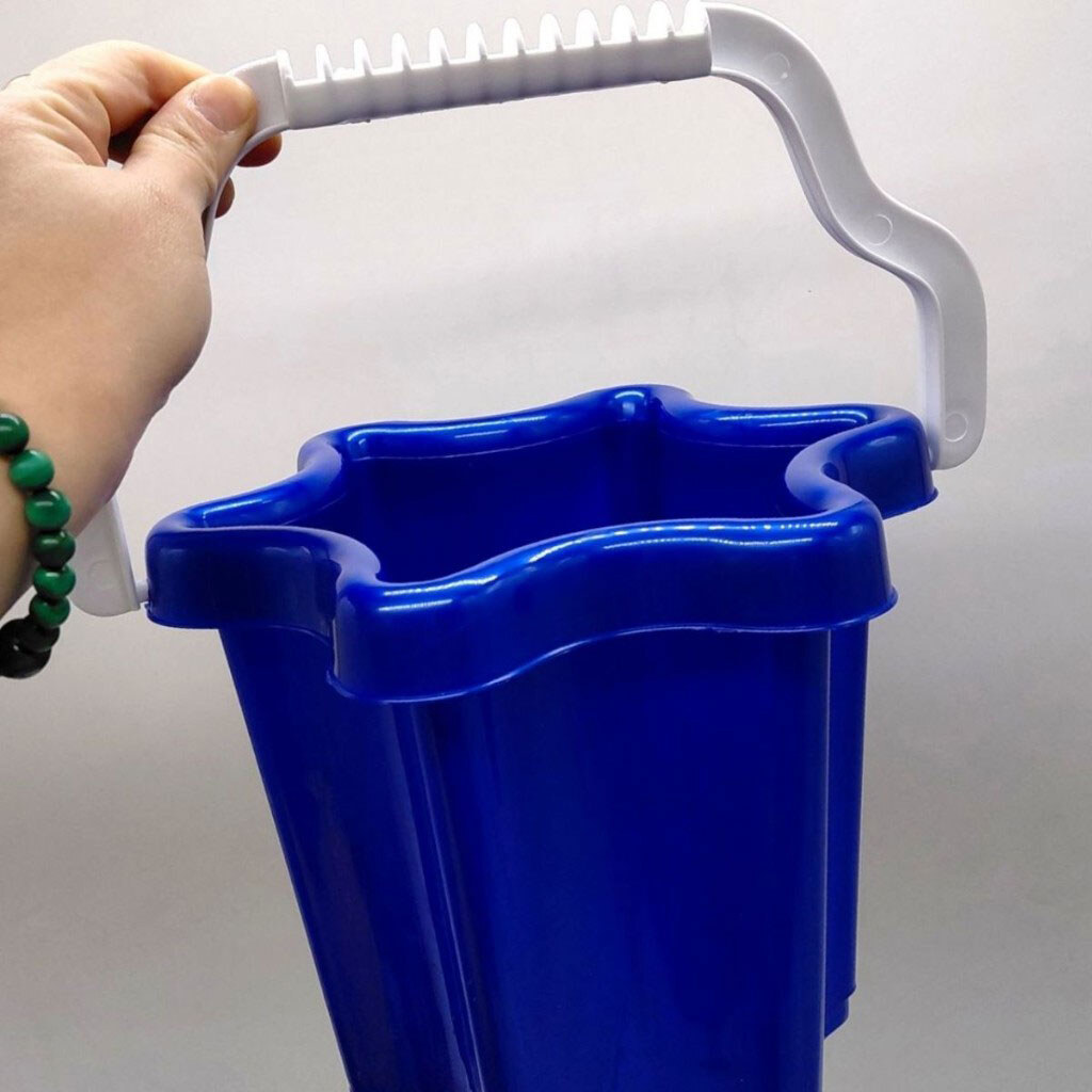 Відро "Квіточка", з лійкою і пісочним набором, Bamsic - № 2 Відро "Квіточка", з лійкою і пісочним набором, Bamsic - № 2