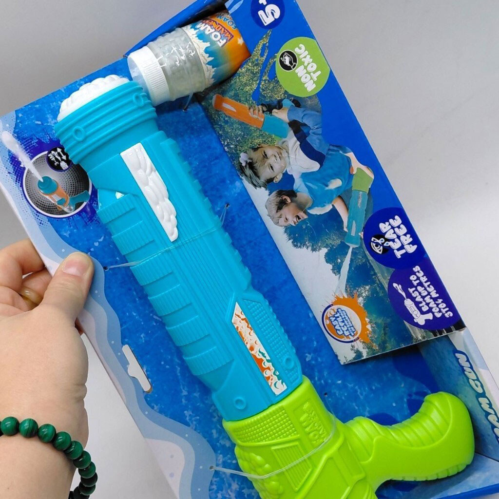 Водный пистолет, стреляет пеной, 30 см, Mic - № 2 Водный пистолет, стреляет пеной, 30 см, Mic - № 2