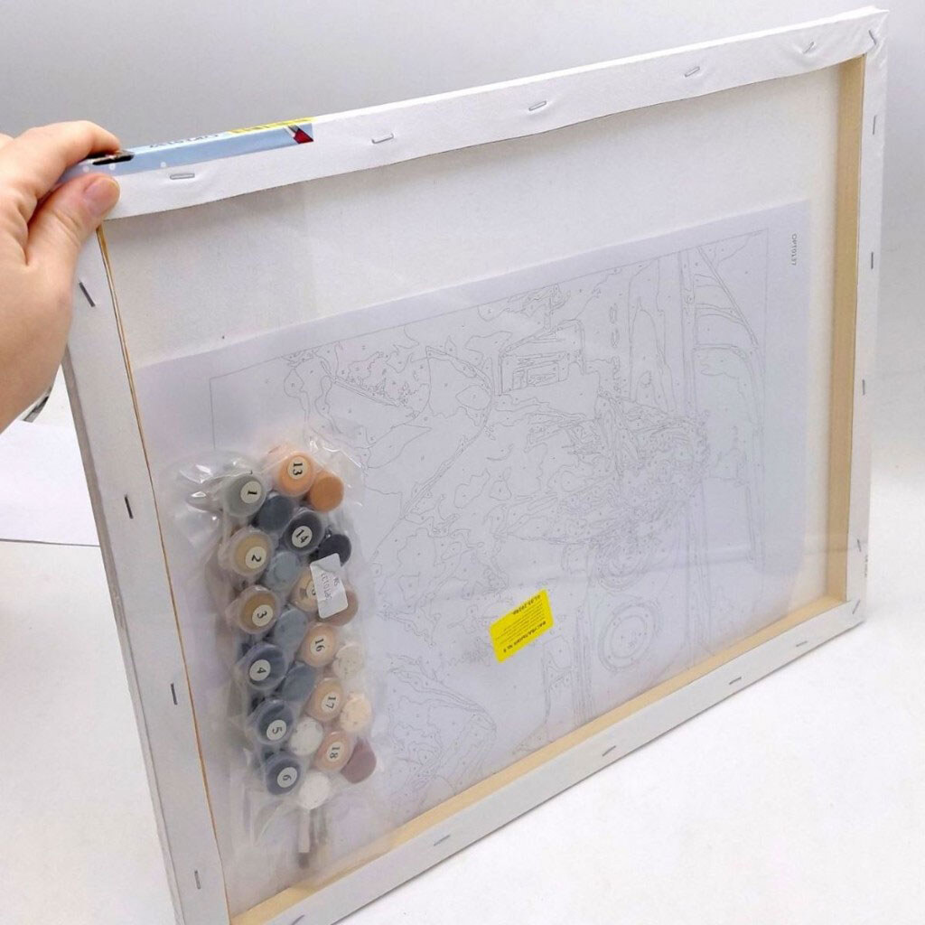 Картина по номерам "Цветочная девушка", 40x50 см, Оптифрост - № 2 Картина по номерам "Цветочная девушка", 40x50 см, Оптифрост - № 2