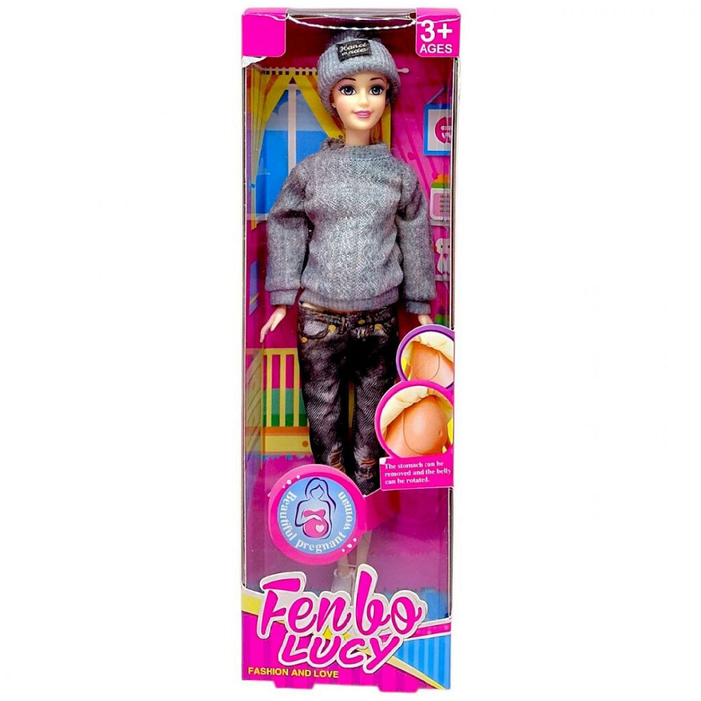 Кукла "Fenbo Lucy", беременная, 29 см, Mic - № 1 Кукла "Fenbo Lucy", беременная, 29 см, Mic - № 1
