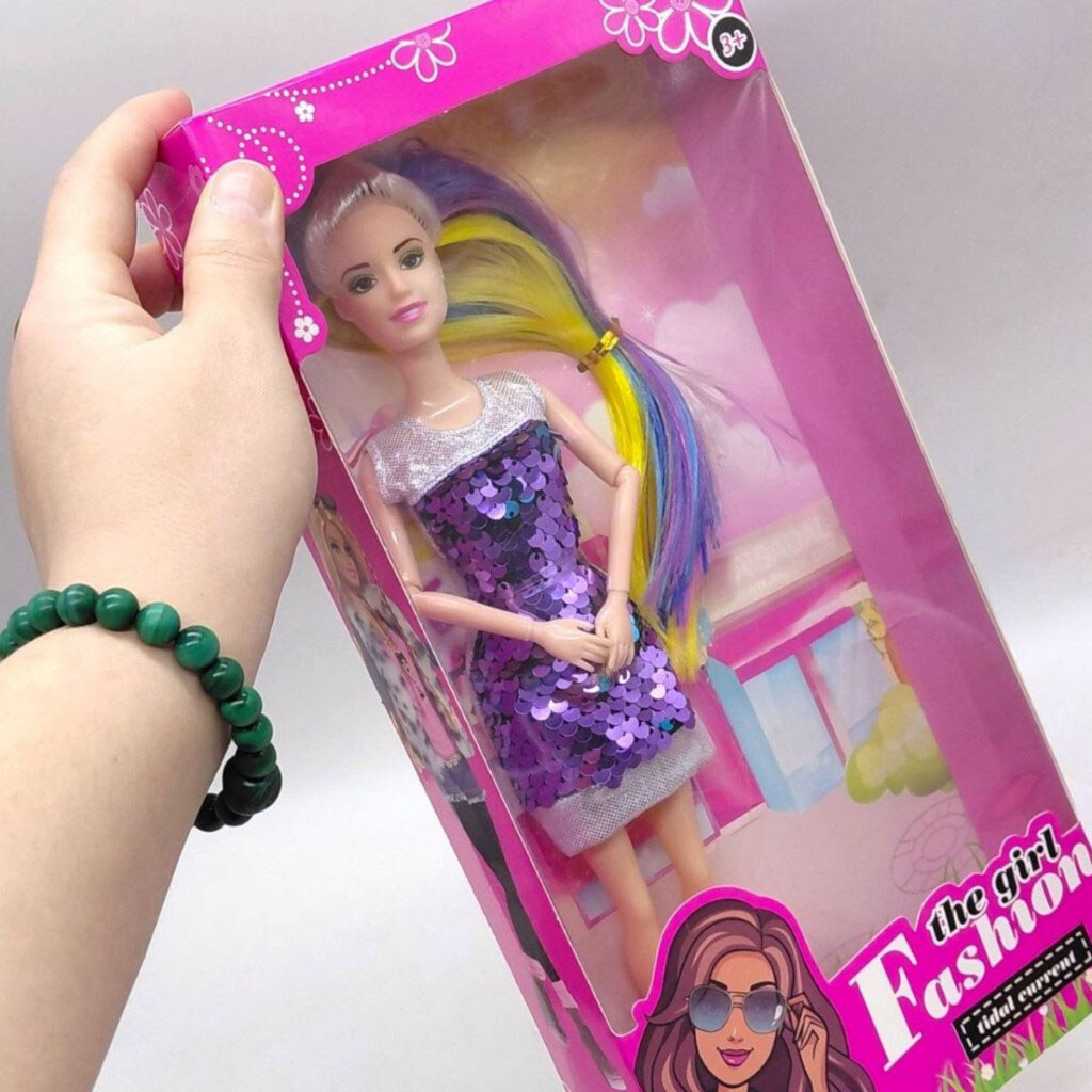 Кукла в платье с пайетками, Mic - № 2 Кукла в платье с пайетками, Mic - № 2