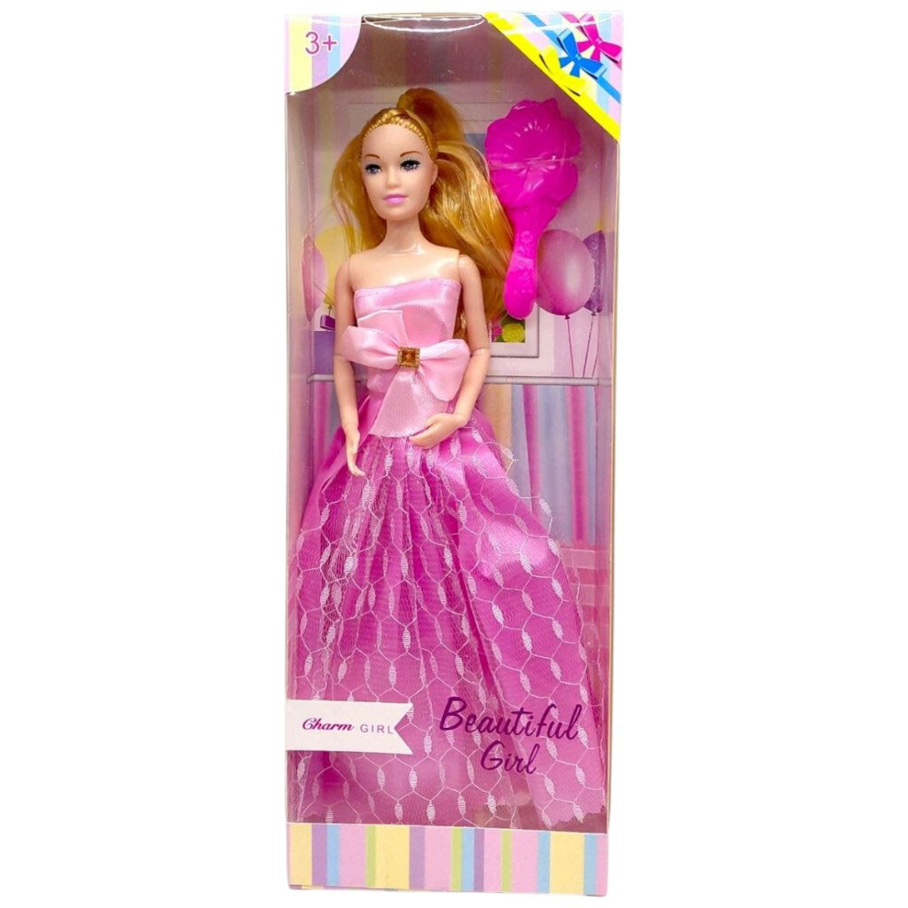 Лялька у святковій сукні з бантом, Mic - № 1 Лялька у святковій сукні з бантом, Mic - № 1