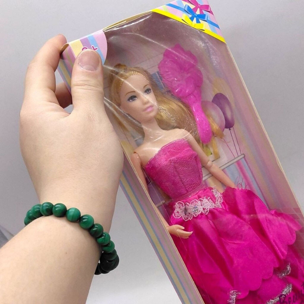 Лялька у святковій сукні з бантом, Mic - № 2 Лялька у святковій сукні з бантом, Mic - № 2