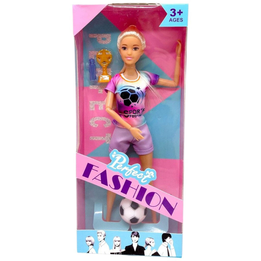 Кукла-спортсменка "Perfect Fashion", блондинка, 29 см, Mic - № 1 Кукла-спортсменка "Perfect Fashion", блондинка, 29 см, Mic - № 1
