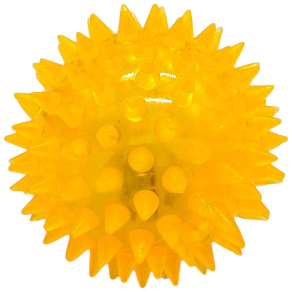 Мяч-ежик резиновый со световым эффектом, Mic - № 1 Мяч-ежик резиновый со световым эффектом, Mic - № 1