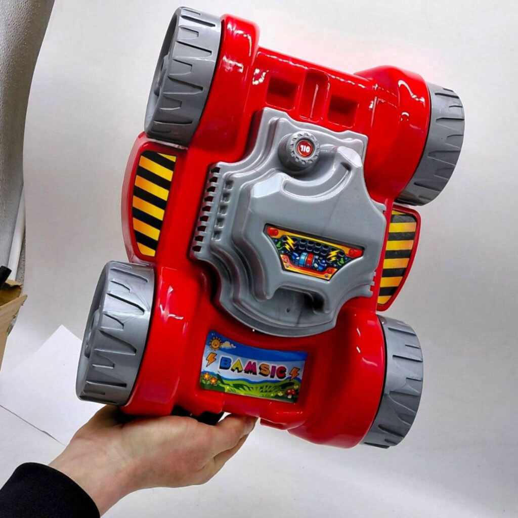 Набор детский "Газонокосилка с каской", Bamsic - № 3 Набор детский "Газонокосилка с каской", Bamsic - № 3