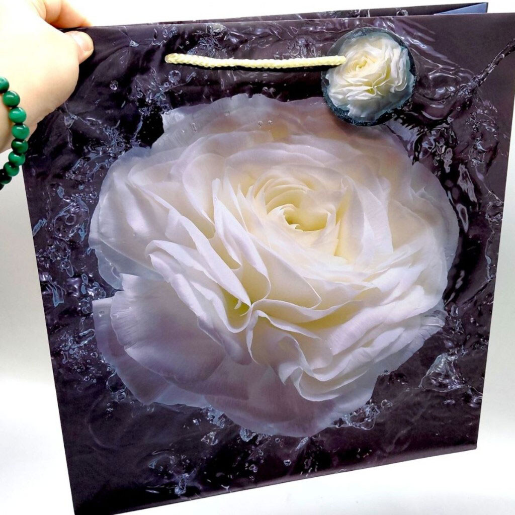 Пакет бумажный, 35х37х12 см, Art Studio Of Happiness - № 2 Пакет бумажный, 35х37х12 см, Art Studio Of Happiness - № 2