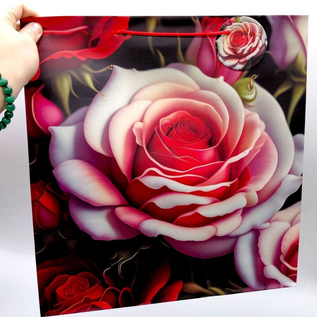 Пакет бумажный, 35х37х12 см, Art Studio Of Happiness - № 2 Пакет бумажный, 35х37х12 см, Art Studio Of Happiness - № 2