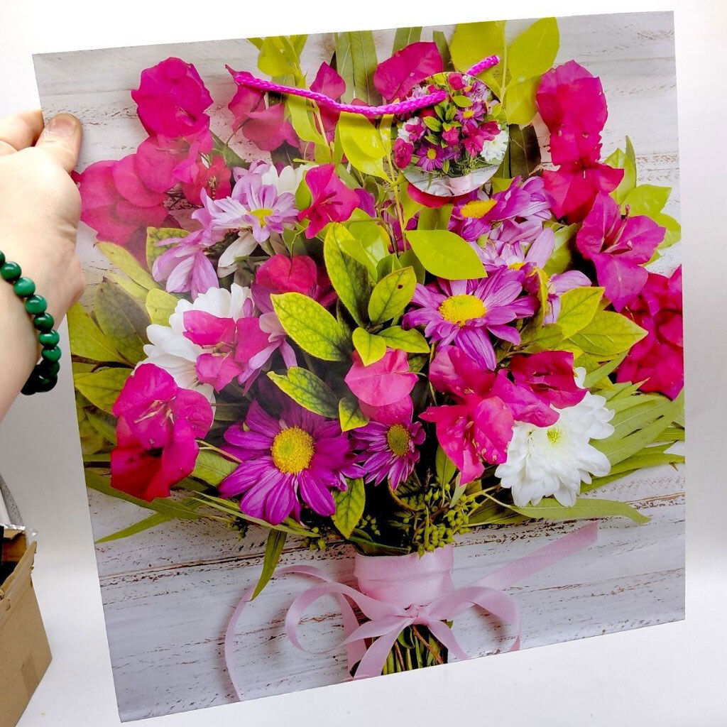 Пакет бумажный, 35х37х12 см, Art Studio Of Happiness - № 2 Пакет бумажный, 35х37х12 см, Art Studio Of Happiness - № 2