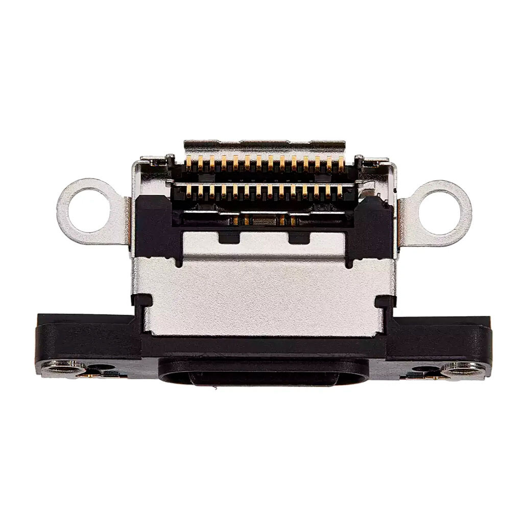 Разъем на зарядку Apple iPhone 16 Pro / iPhone 16 Pro Max, Черный - № 1 Разъем на зарядку Apple iPhone 16 Pro / iPhone 16 Pro Max, Черный - № 1