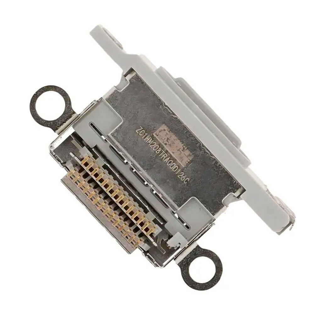 Разъем на зарядку Apple iPhone 17 Pro / iPhone 17 Pro Max, Серый - № 2 Разъем на зарядку Apple iPhone 17 Pro / iPhone 17 Pro Max, Серый - № 2