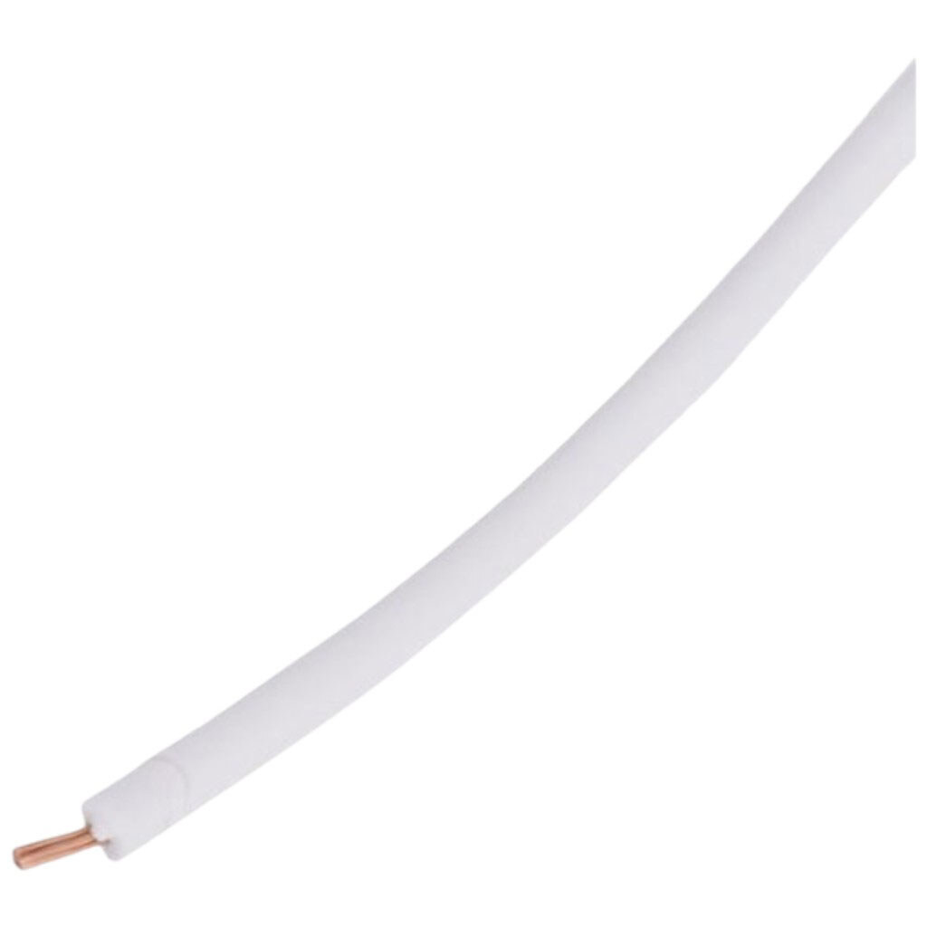 Провод многожильный 0,75мм2 (42xD0,15мм, медь) PVC (RV0.75-42/0.15-CU-W), Белый - № 1 Провод многожильный 0,75мм2 (42xD0,15мм, медь) PVC (RV0.75-42/0.15-CU-W), Белый - № 1