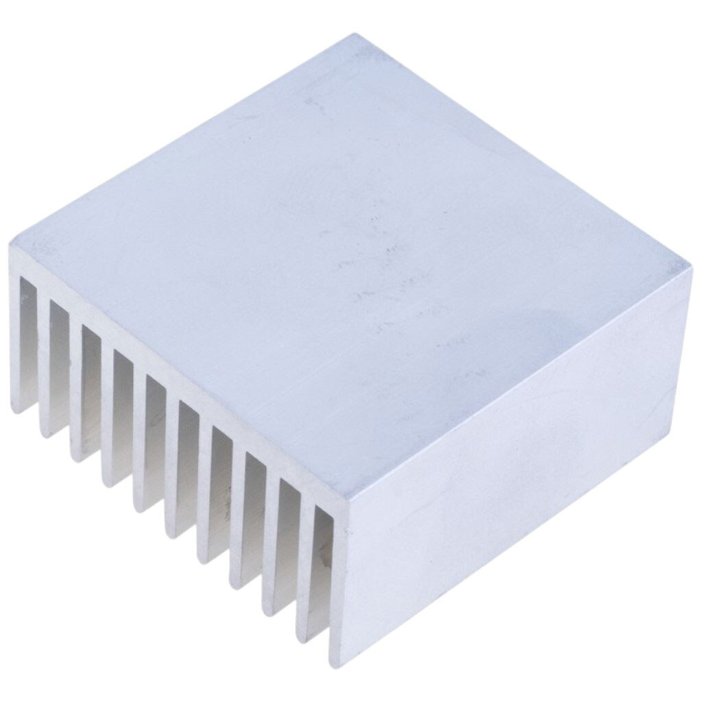 Радіатор алюмінієвий 40x40x20 мм - № 2 Радіатор алюмінієвий 40x40x20 мм - № 2