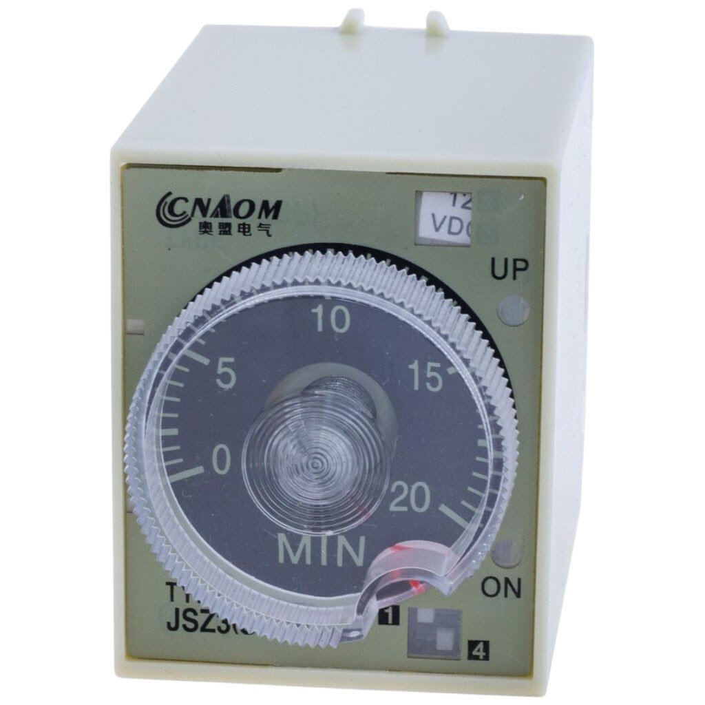 Реле времени с задержкой включения 12VDC, ST3P-AF, 12VDC 2M/20M/2H/12H - № 1 Реле времени с задержкой включения 12VDC, ST3P-AF, 12VDC 2M/20M/2H/12H - № 1
