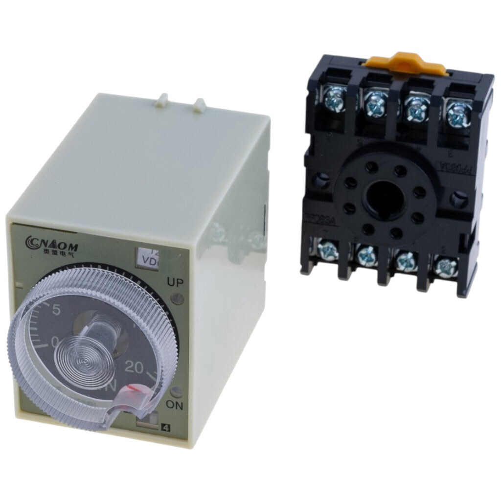 Реле времени с задержкой включения 12VDC, ST3P-AF, 12VDC 2M/20M/2H/12H - № 2 Реле времени с задержкой включения 12VDC, ST3P-AF, 12VDC 2M/20M/2H/12H - № 2